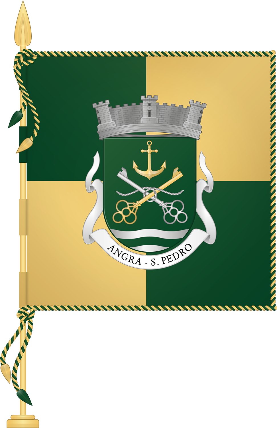 heráldica autárquica de angra do heroísmo